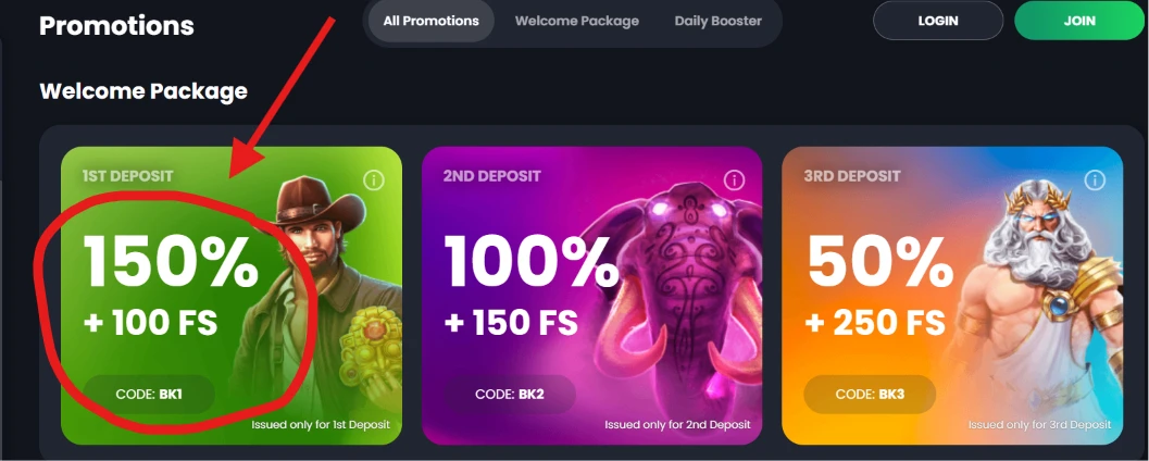 Bitkingz velkomstpakke med bonus og gratisspinn